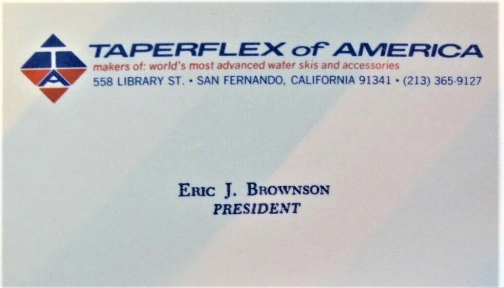 Eric J Brownson President & Owner of Taperflex of America
